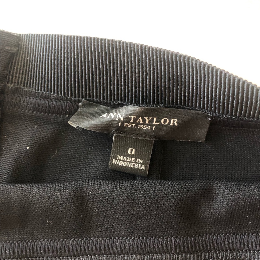 Ann Taylor Black Skirt - size 0